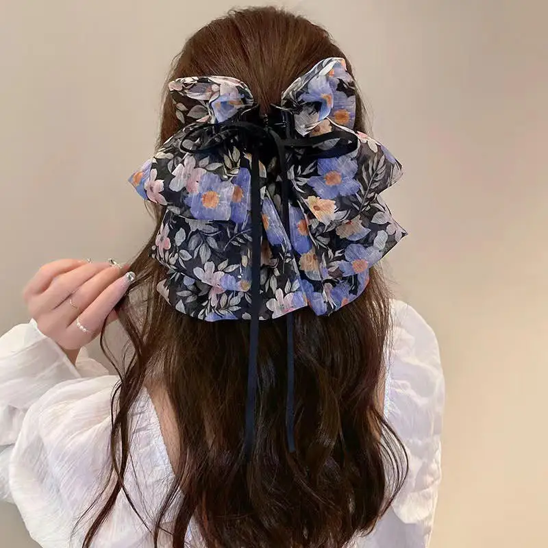 

2025 New Korean Style Novelty Cute Bowknot Hair Claws for Girls Women Teenager Studernts Hairband Hair Accessories Hair Clip
