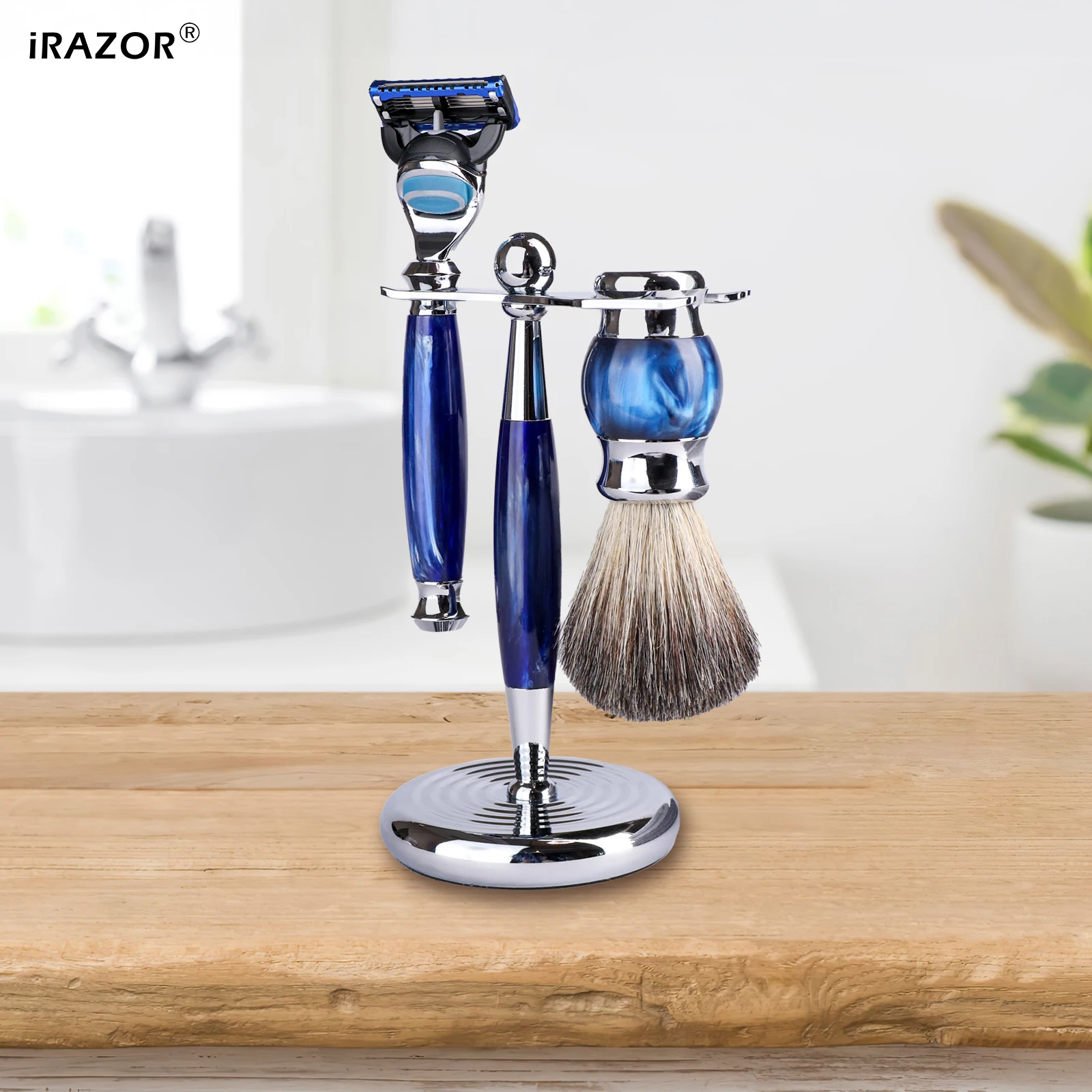 iRAZOR Men's Wet Shaving Kit 5 - Men'S Grooming Underarm 评论和价格