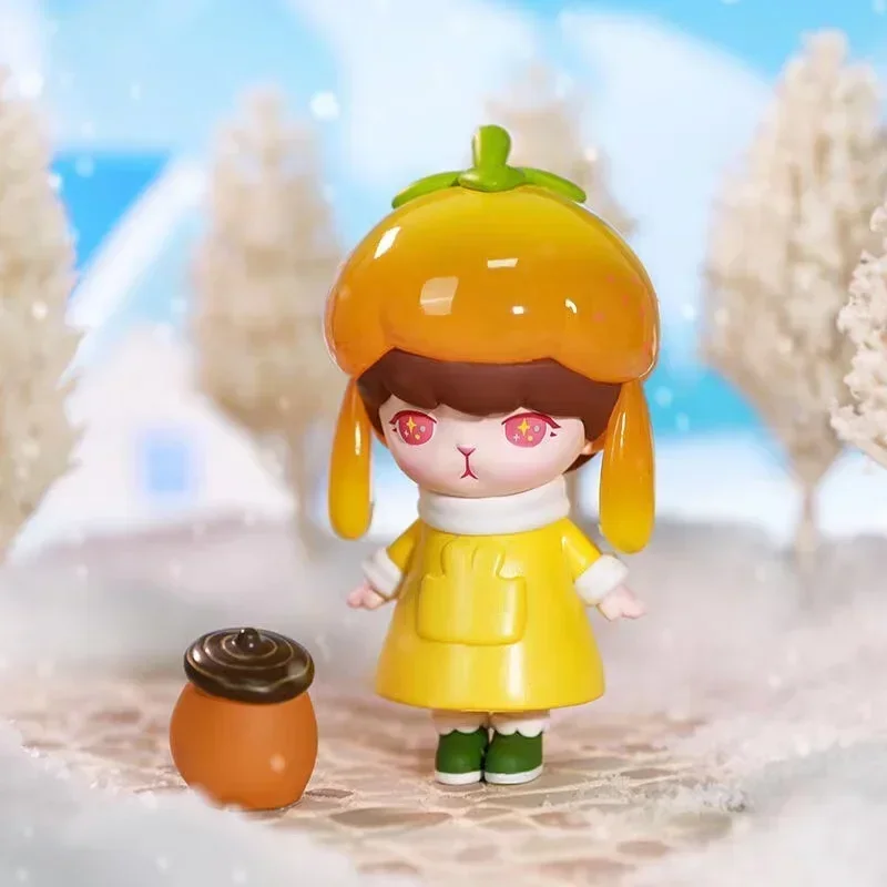 

POP MART Bunny Зимняя серия слепая коробка сумка для догадок украшение для рабочего стола милая модель подарок девушке слепая сумка игрушки аниме фигурка