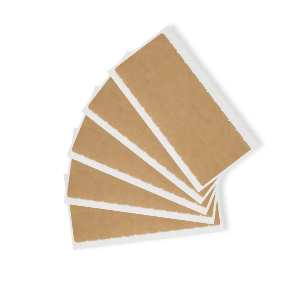 

ARLANY 60Tabs Hair Extension Tape 4x0.8cm Double Sided Tape in Tape Replacement Strong Hold Adhesive Tape for Hair Extensions