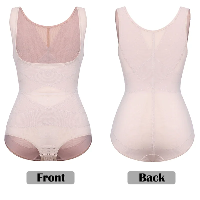 

Women's Slimming Underwear Lingerie Bodysuit Body Shaper Waist Trainer Faja Shapewear Postpartum Recovery Modeling Strap