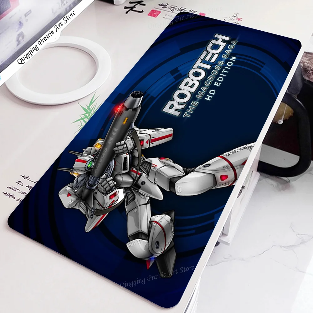 1pc-Anime Robotech Floor Mat Mouse Mat Desk Mat With Pad Gaming Accessories Prime Gaming XXL Keyboard Pad Padding Mat