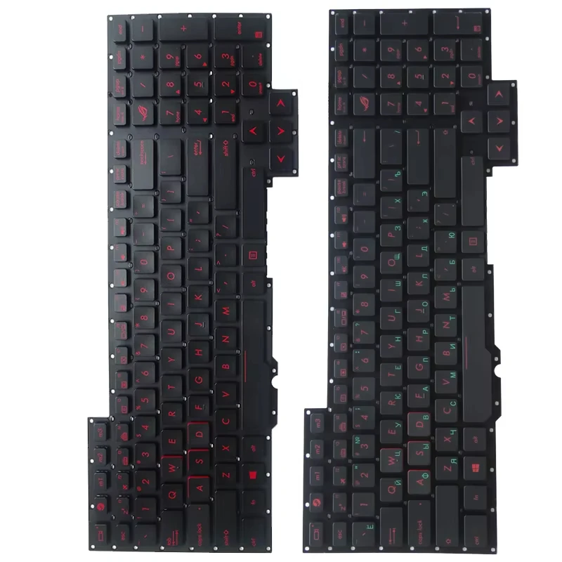 US/RU English/Russian NEW Laptop Keyboard For ASUS ROG G751 G751J G751JY G751JT G751JM GFX71