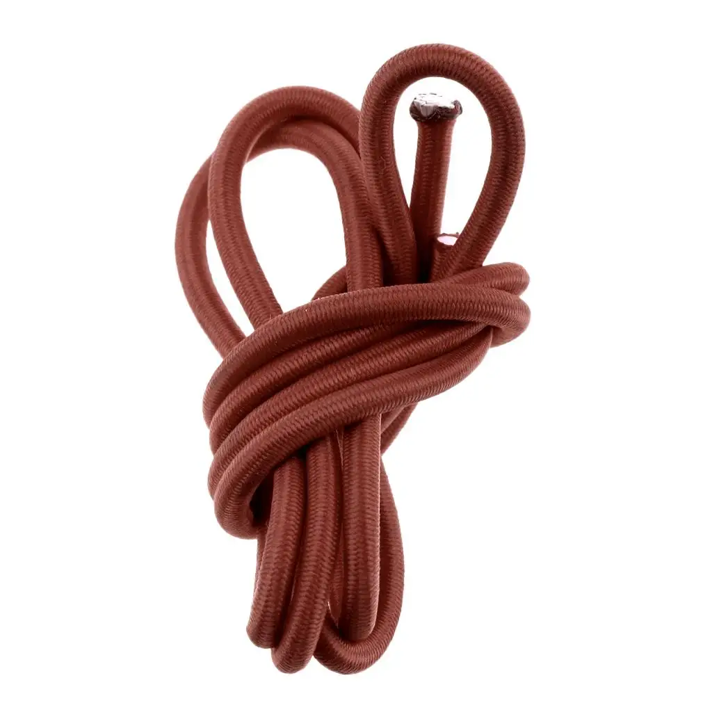 Heavy Duty Strong Round Elastic Bungee Rope Shock Cord Tie Down 6mm 5 Meters