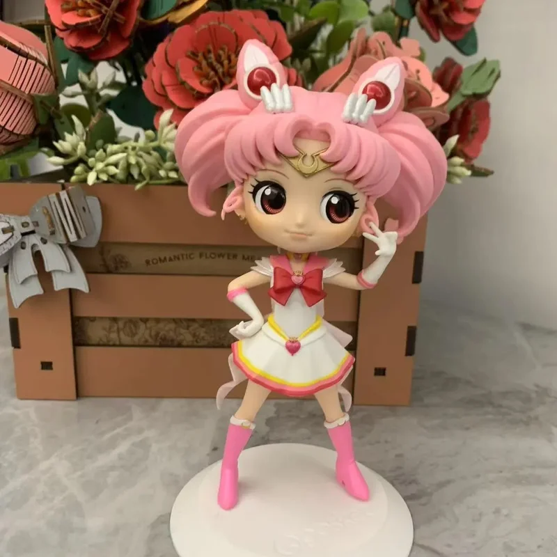 حار بانداي فيجوارت Qposket اللعب بحار القمر كوزموس Tsukino Usagi الأبدية بحار القمر أنيمي عمل أرقام نموذج جمع هدية #4