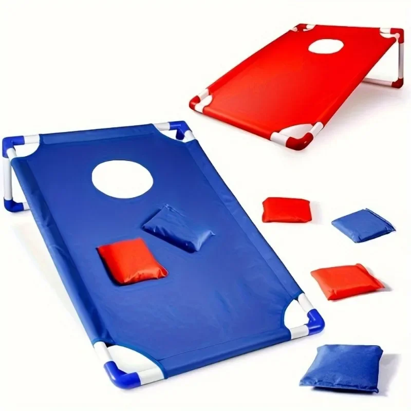 Foldable Sandbag Throwing Game Target Panels Fabric Pouches Included Outdoor Yard Gathering Indoor Group Activity Accessory - view 6
