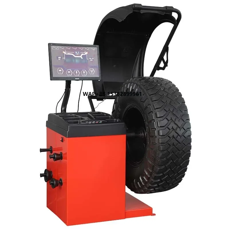 High Precision Balancer Digital Screen Display Auto Shop Garage Tire Balancing Machine Car Wheel Balancer