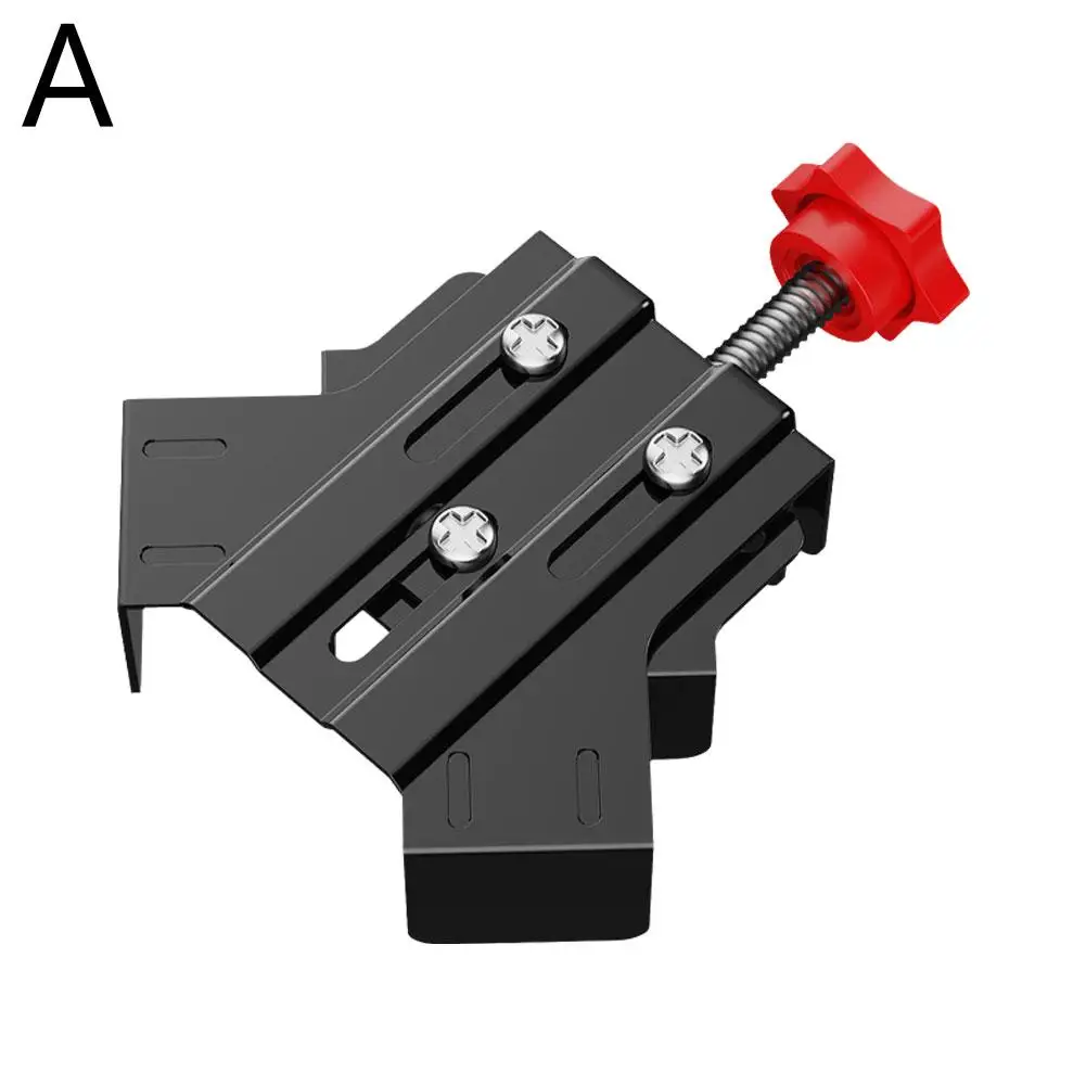 Abrazadera de esquina de acero inoxidable para carpintería, abrazadera de ángulo recto de 90 grados para marco de cuadros/soldadura de gabinetes y muebles M3I6