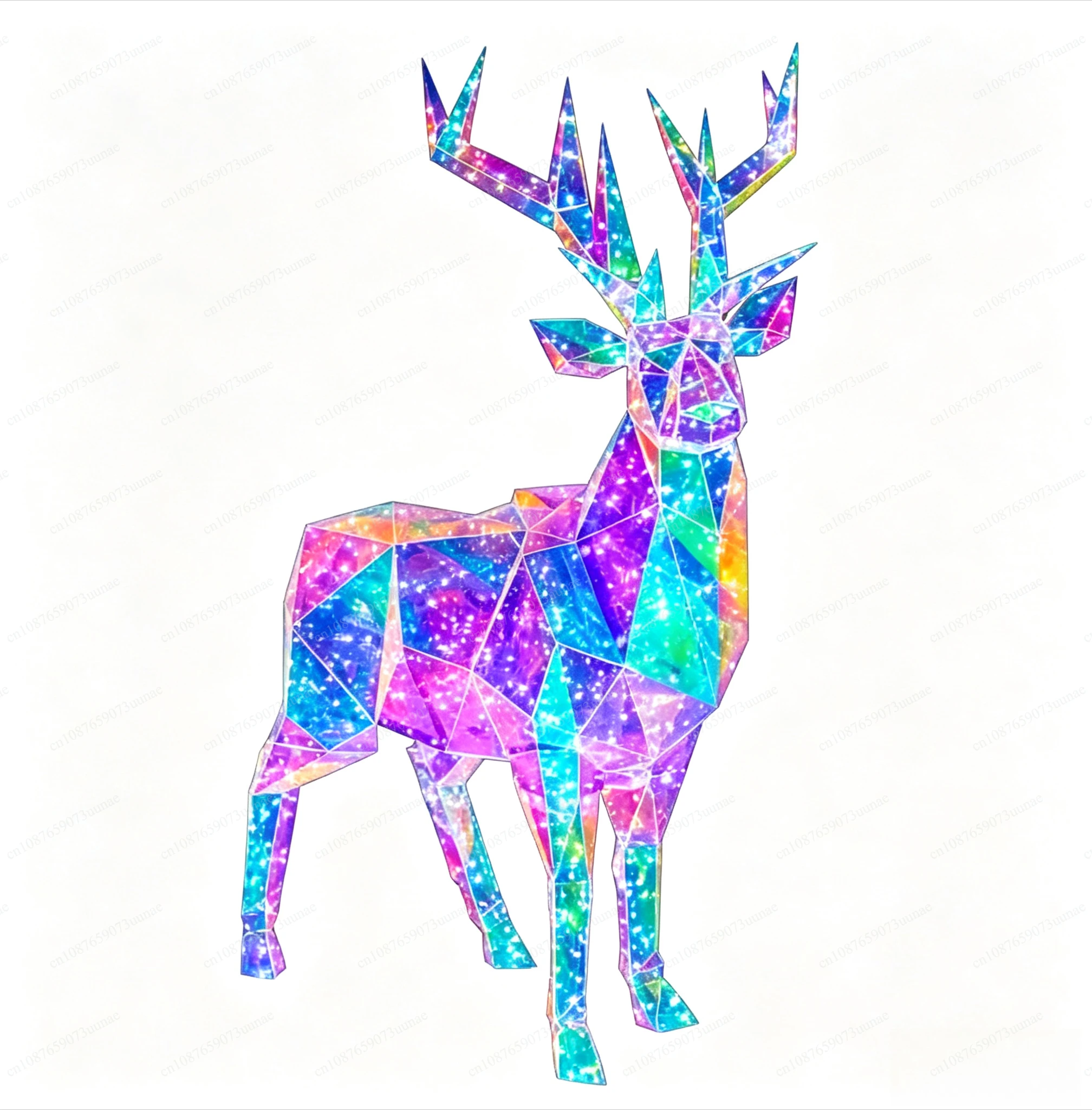 Luminous Christmas Reindeer Decor, Festive Light‑ Ornament for Outdoor Yard, Mall Window & Christmas Atmosphere Decoration Props