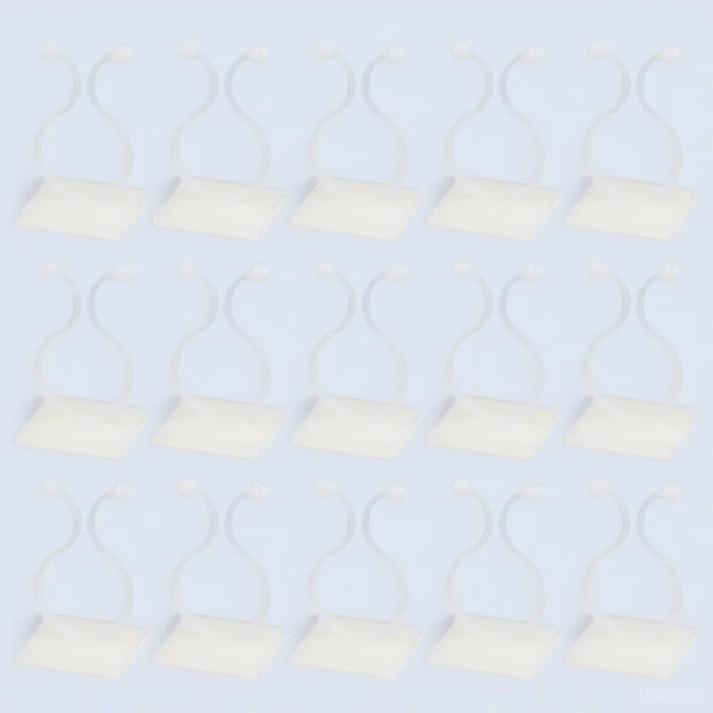 100 قطعة مقاطع جدار نبات الراتنج ذاتية اللصق تركيبات السنانير تسلق الكرمة دعم لحديقة داخلي في الهواء الطلق تدريب النباتات