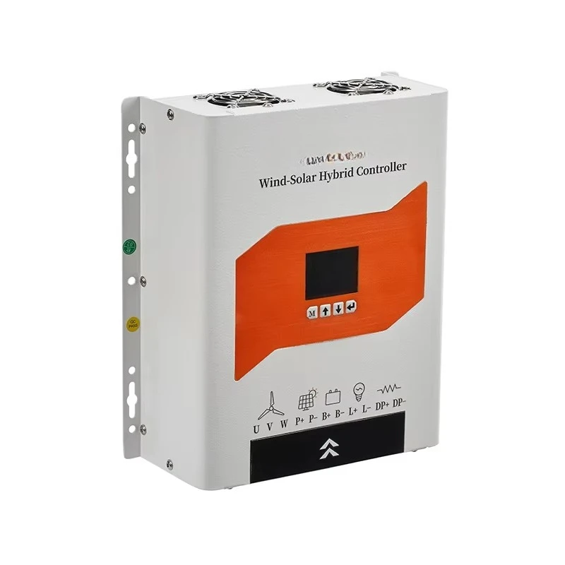 1KW 24V Double MPPT Wind Solar Hybrid Charge Controller for Solar Energy Power System