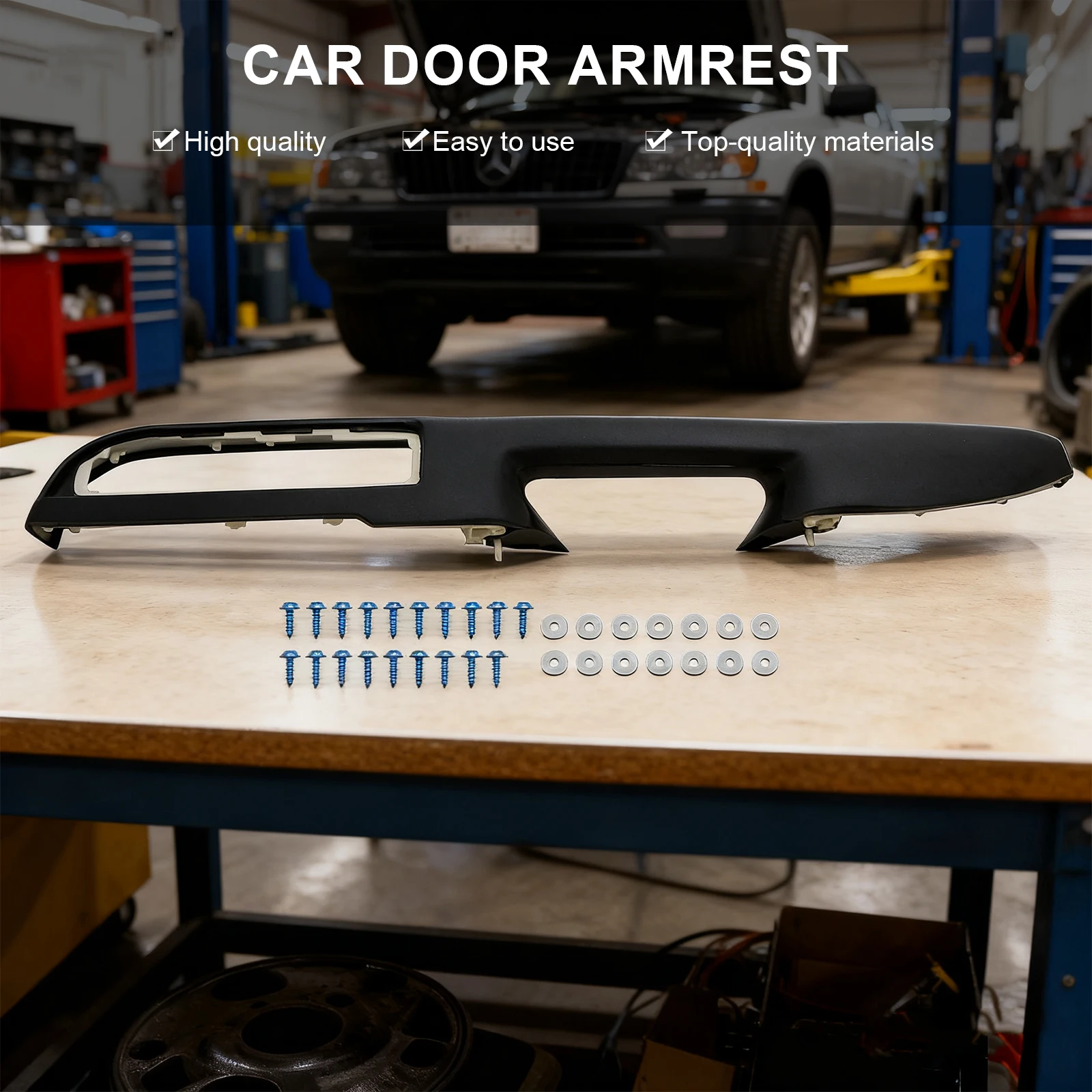 

Ремкомплект переднего левого подлокотника со стороны водителя, подходит для ручки открывания двери выше для Chevy Silverado Suburban Tahoe для GMC Sierra Yukon