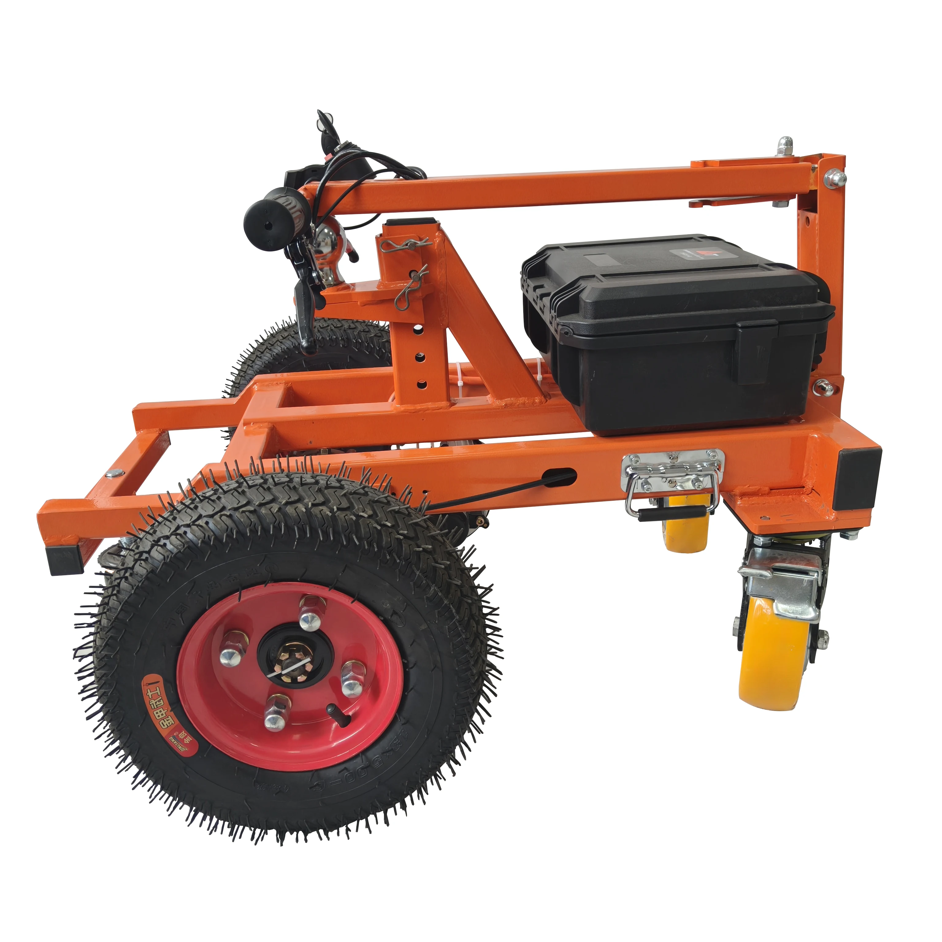 800W Electric Trailer Dolly 4-6Ton 5 Tyre Foldable Tractor For Towing Car Trailer And Boat Towing Dolly