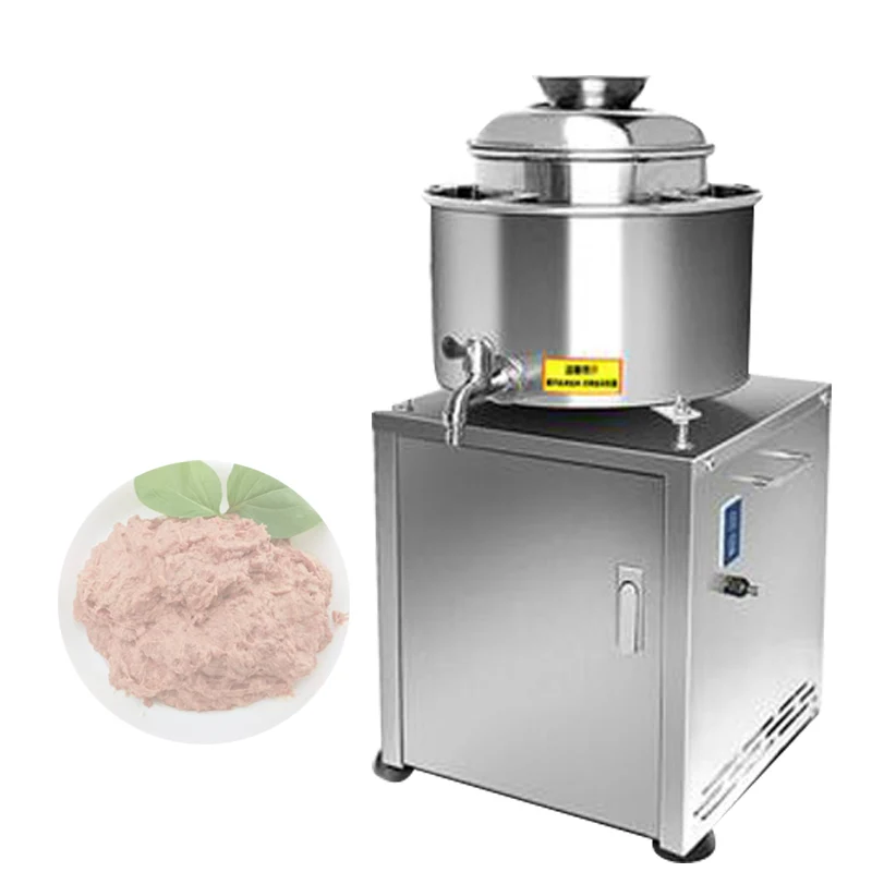 High Efficiency Meat Slurry Machine Commercial Stainless Steel Mixer Grinder For Fish Beef Ham Sausage Meatball Making