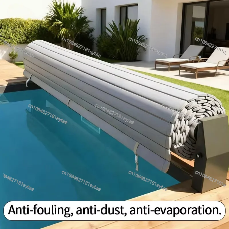 Custom Pool Cover, Third-Gen PC Slat Technology High Rigidity for Above-Ground Pools