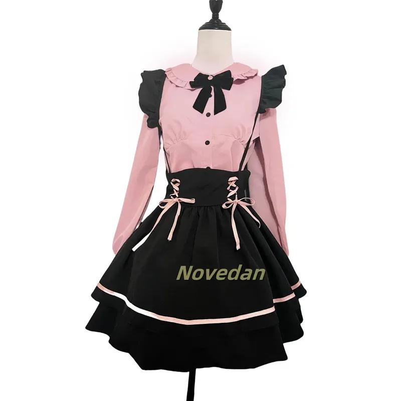 Jirai Kei الملابس بلوزة قميص تنورة الزي لطيف الألغام نمط اليابانية Kawaii y2k الحلو فتاة أنيمي تأثيري فستان الحفلات زي