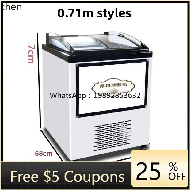 

Витрина для мороженого ABB, холодильник для жареного йогурта, морозильник для фуршета