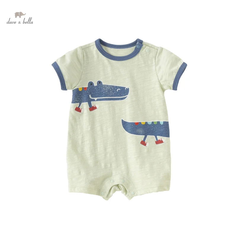 

Dave Bella Baby Jumpsuit Romper Newborn Creeper 2024 New Summer Boys Romper Casual Cotton Comfortable Animal Cartoon DB2241154