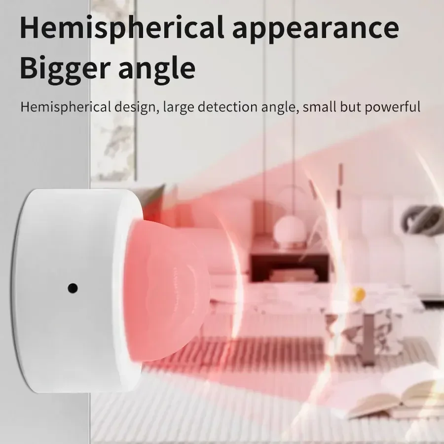 ZigBee Menschlicher Bewegungssensor Tuya Smart PIR Bewegungssensor Detektor Smart Life für Alexa Google Assistant Sicherheit Diebstahlschutz