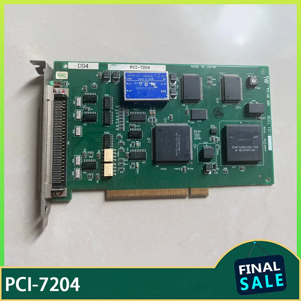 

Industrial acquisition card PCI-7204