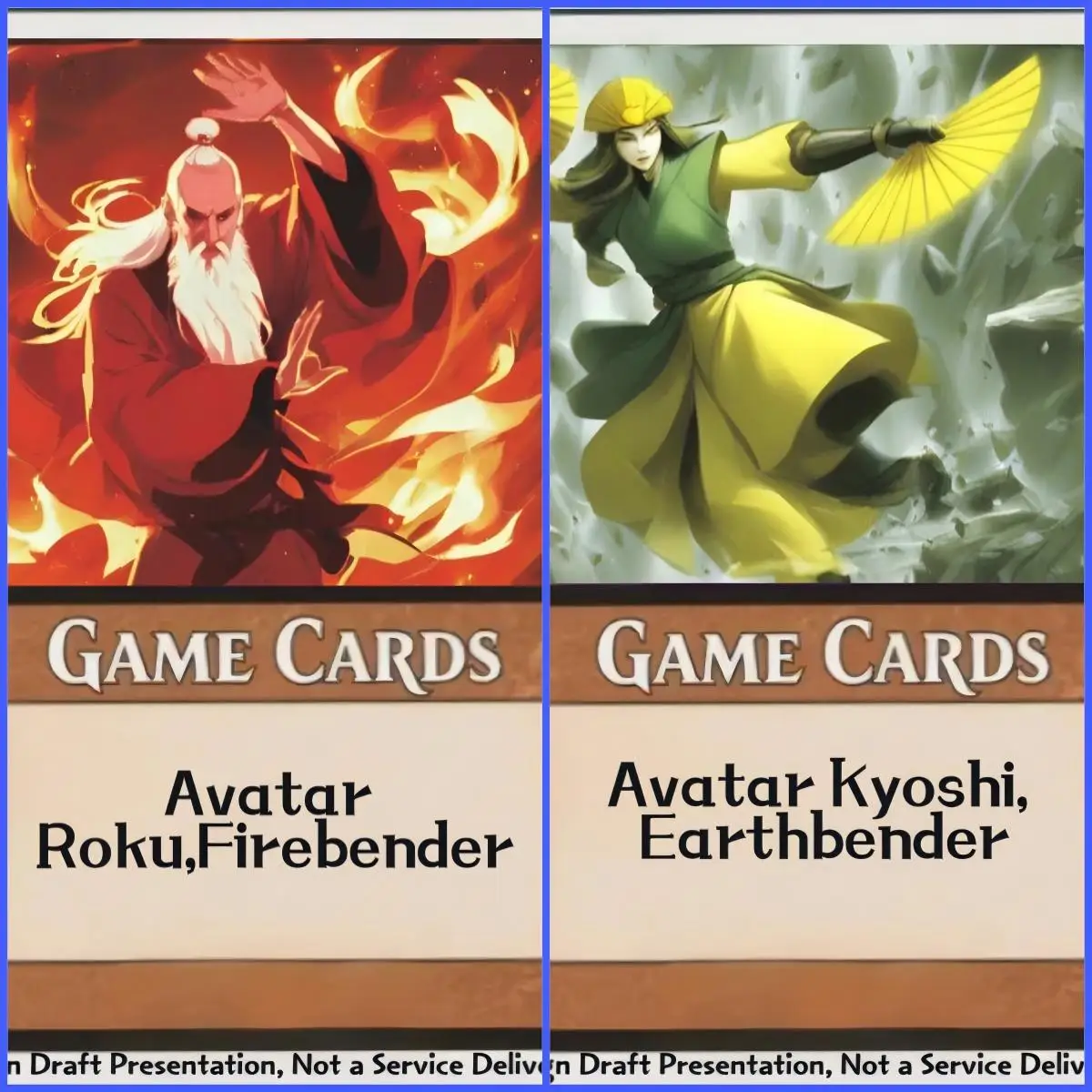 

Продажа фольги 35 частей Toph, первый метаблендер Аватар Киоши, Землябленд Вогонь Лорд Азула Героика...прокси-карты лучшего качества