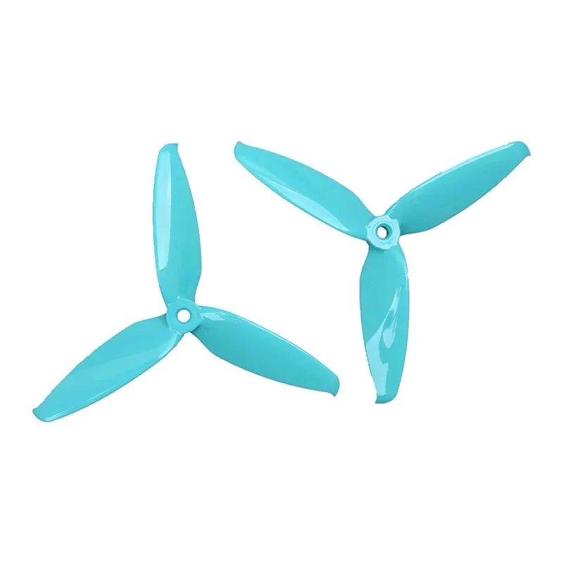 2 paires Gemfan Flash 5552 3 pales 5 pouces hélice PC CW CCW accessoire Compatible pour pièces de Drone de course FPV