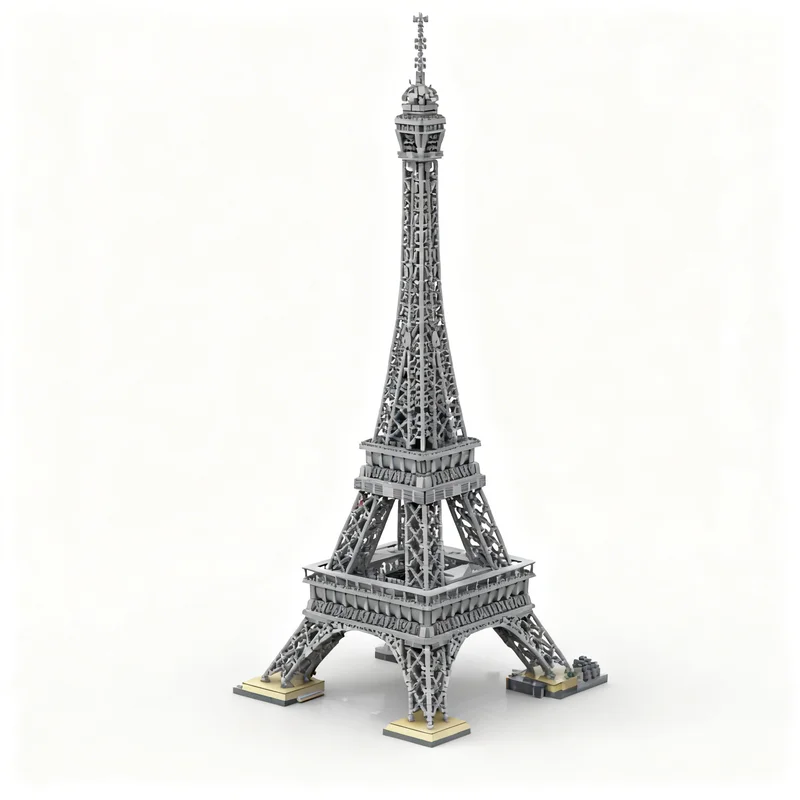 12687pcs MOC Creator Creator Expert Eiffel Tower Model Building Blocks Christmas Gift Toys Display Birthday Creative Education