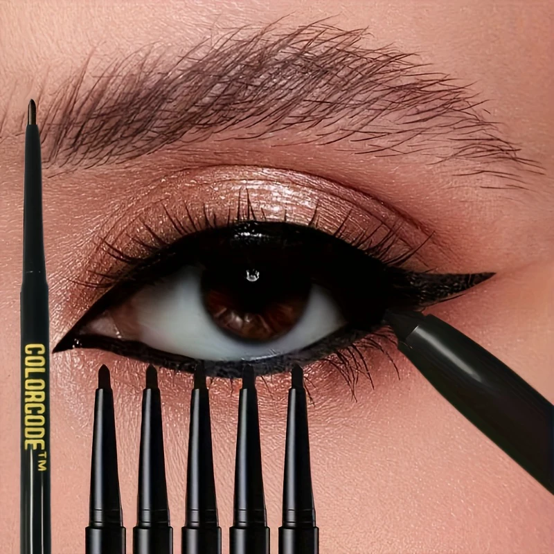 Waterdichte zwarte eyeliner - Langdurig en veegvast. Smooth Glide voor dikke vleugels, sneldrogend en vuilafstotend.