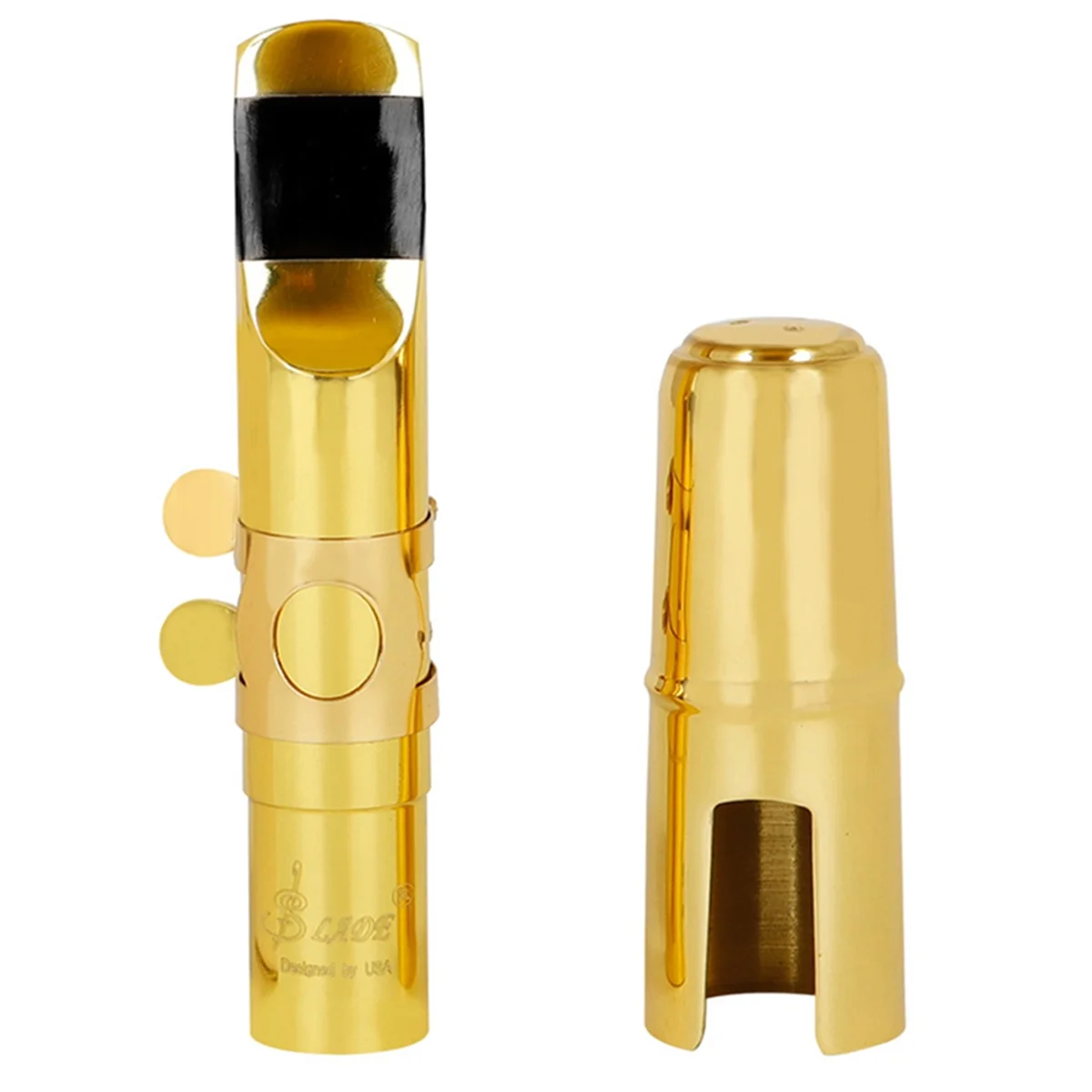 

B74A Brass Saxophone Mouthpiece Protective Headjoint Sax Woodwinds Instruments Parts Tenor