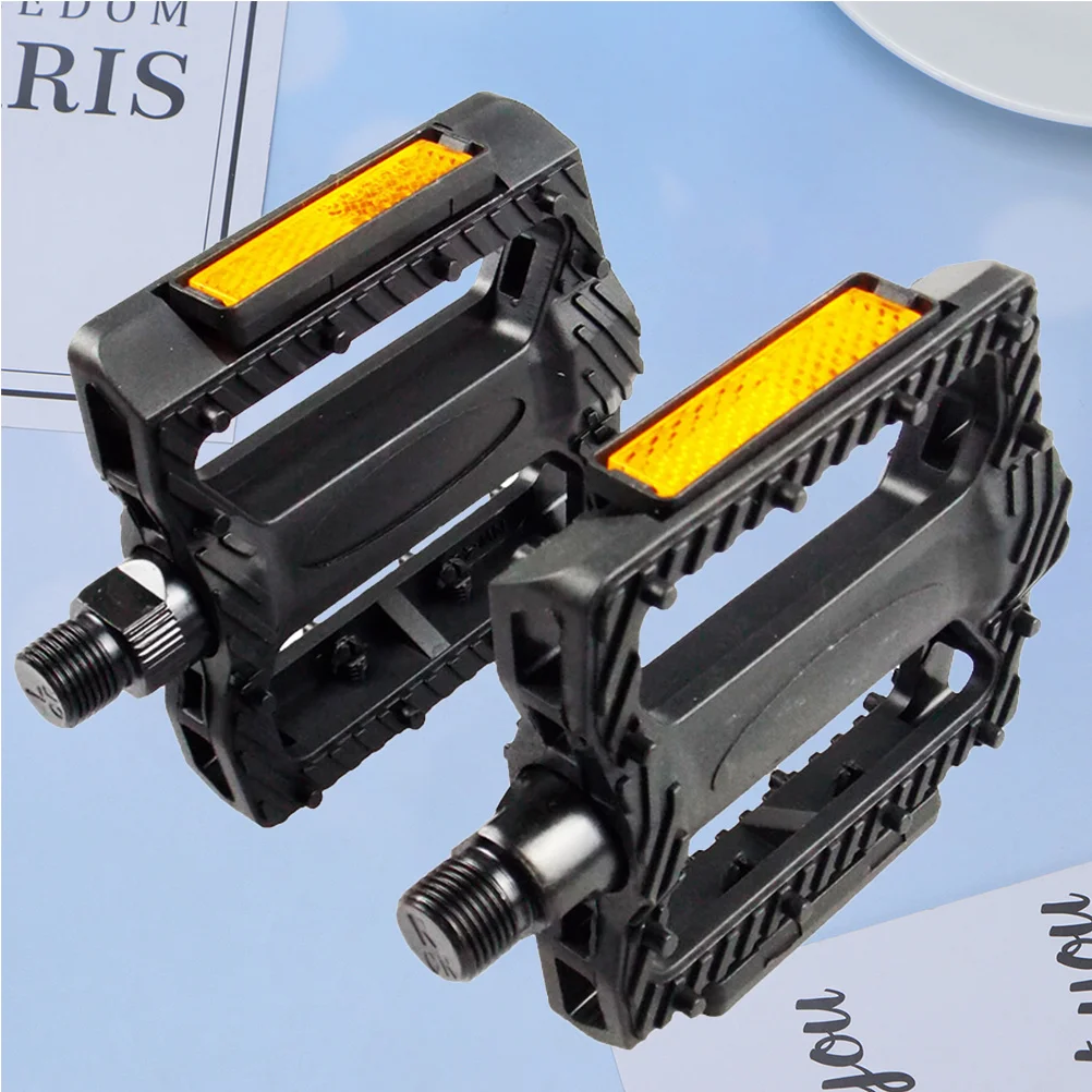 

1 Pair Extra Large Bike Pedals Non-Slip Plastic Treadle For Mountain Road Fixie Bicycle Cycling Replacement Treadle