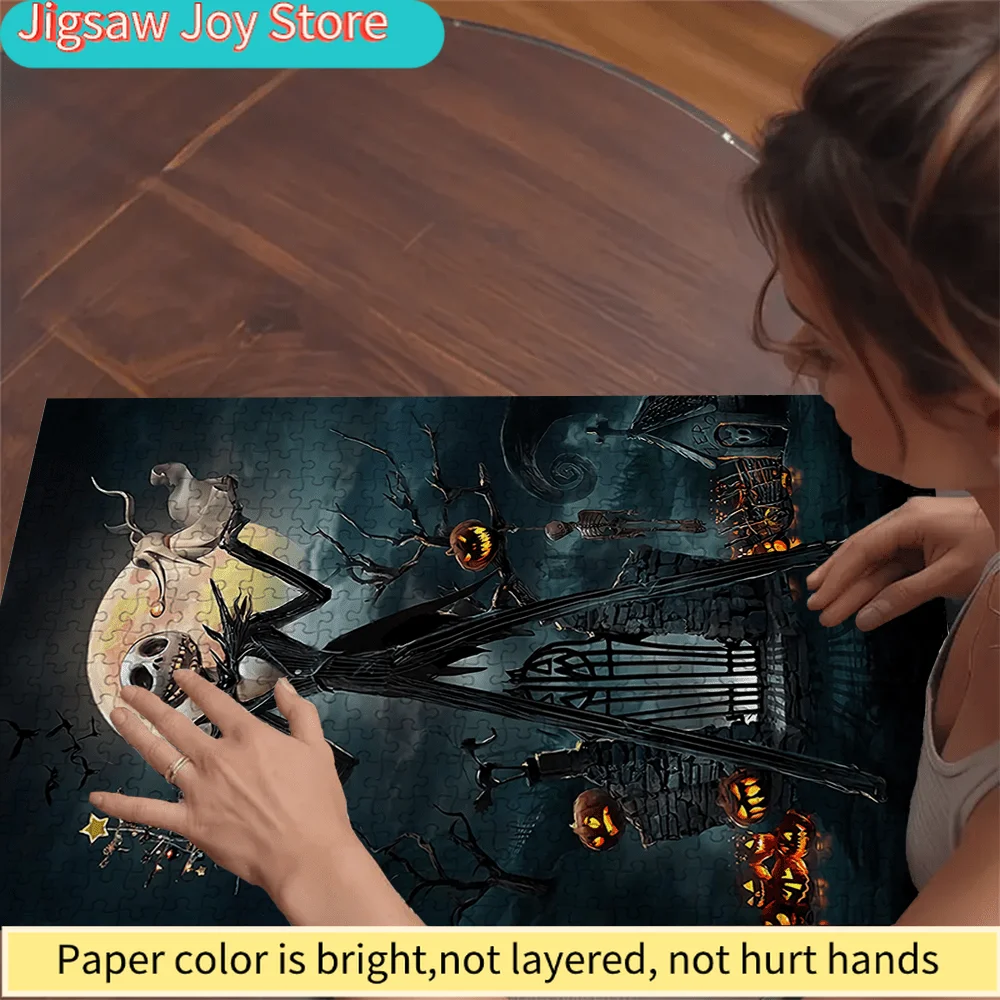 لغز جاك سكيلينجتون الكبير من فيلم كابوس قبل عيد الميلاد مع الكلب والقرع - قطعة تذكارية من فيلم كابوس قبل عيد الميلاد