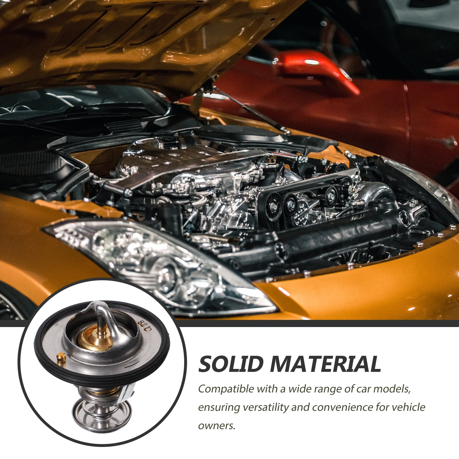 

Thermostat Car Engine Replacement Parts Automotive Temp Control Device Coolant Accessories 90916 A3003 Stable Temperature