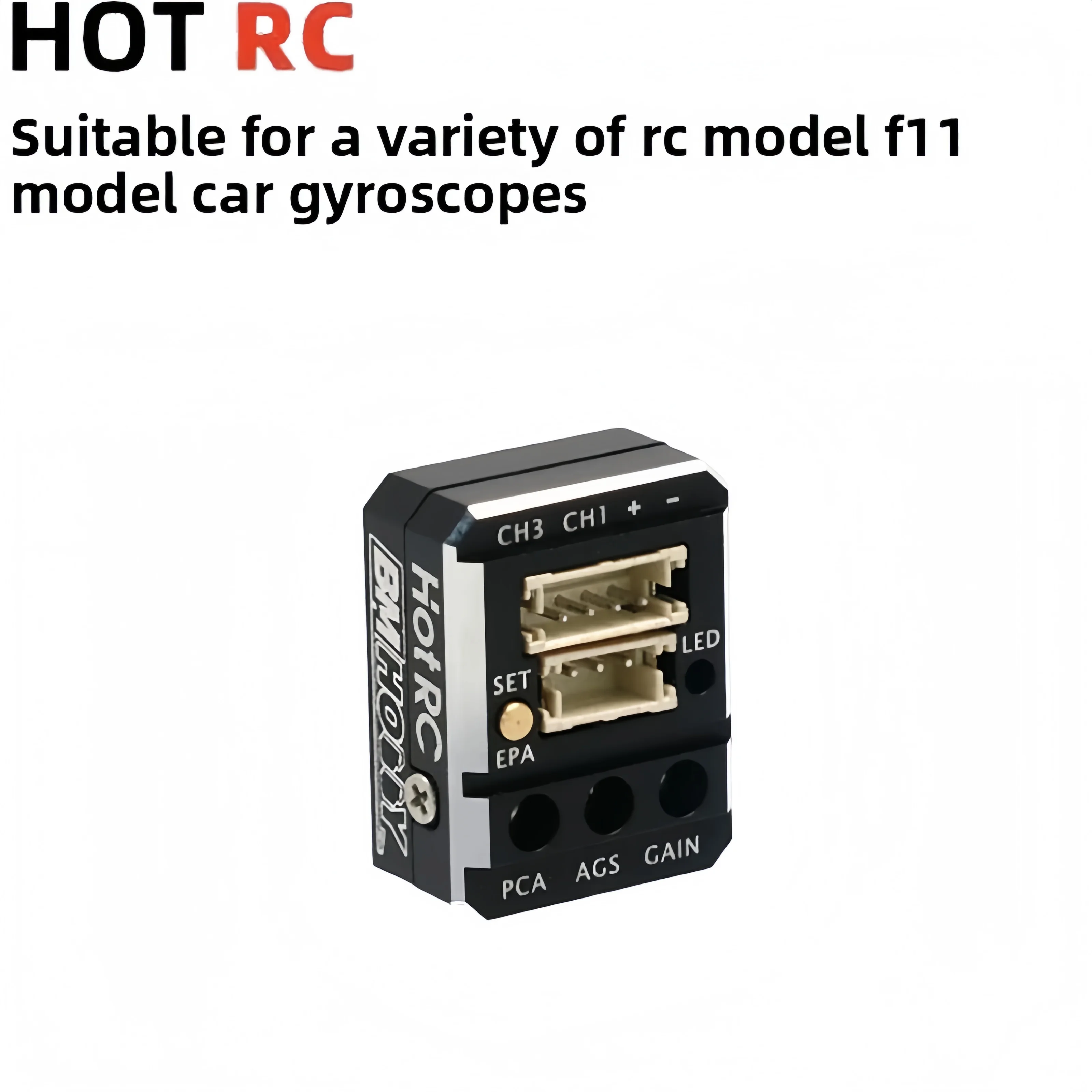 

HOTRC F11 Автомобильный гироскоп, независимое издание, металлический корпус с ЧПУ, высокоскоростной мини-модель с дистанционным управлением по заднем колесе