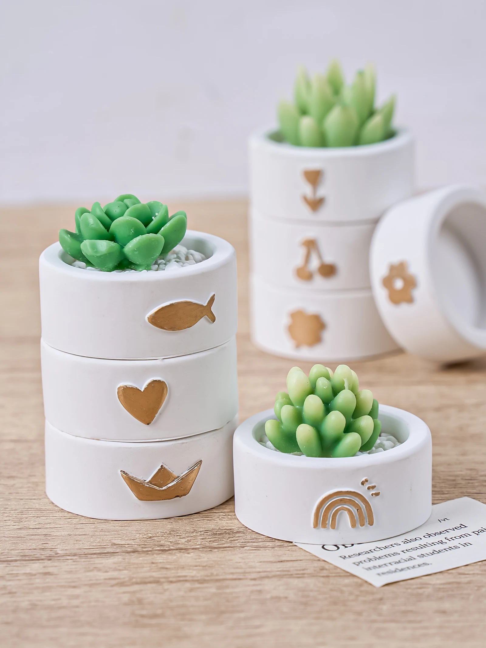 Round Candle Cup Holder Silico - Kraft Box Candle review and price