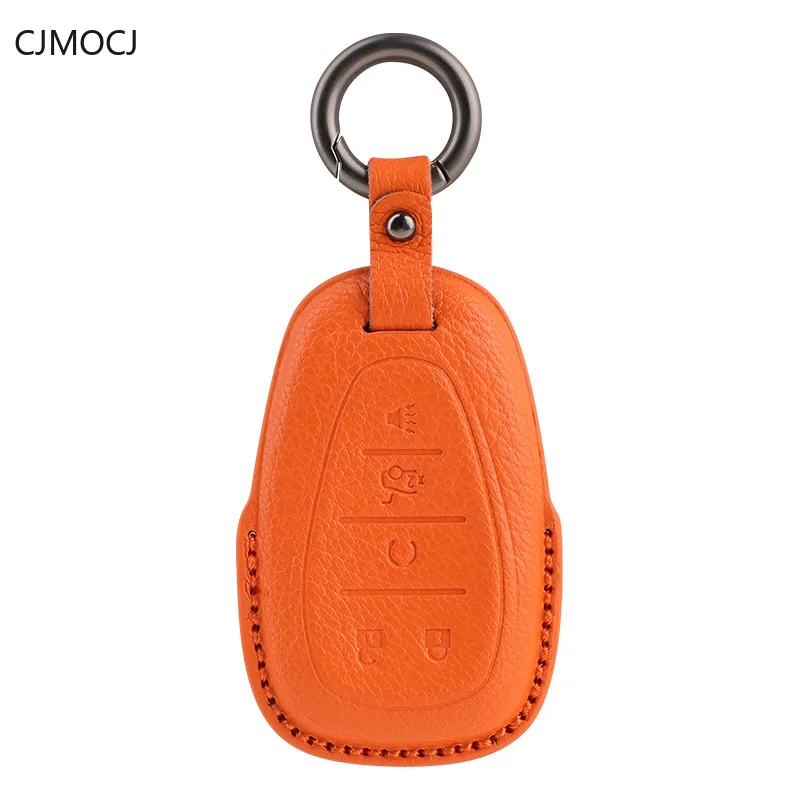 

Key Case for Chevrolet Malibu, Cruze, Explorer, and Taurus - Luxury Key Cover and Protector Keybag Keychain