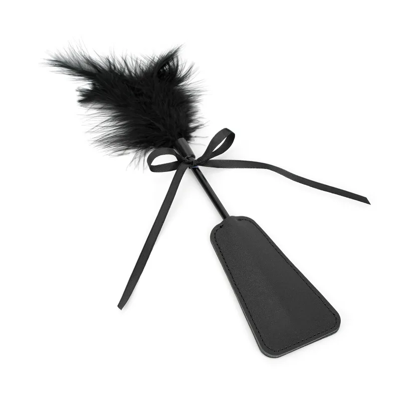 Crispy and Sesame Feather Touch and Beat Toys BDSM Couple Role Playing Game Training Tool Adult Sexual Products Used By Adult 18