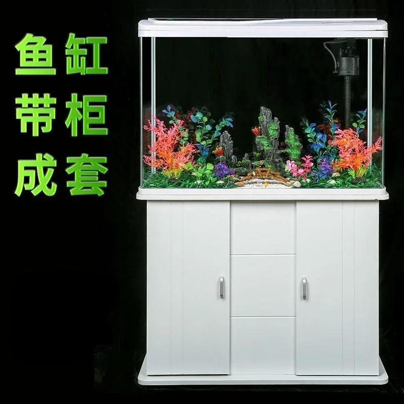 with Base Cabinet One Set Living Room Home Small and Medium Lazy Change Water Self-Circulation  Oxygen