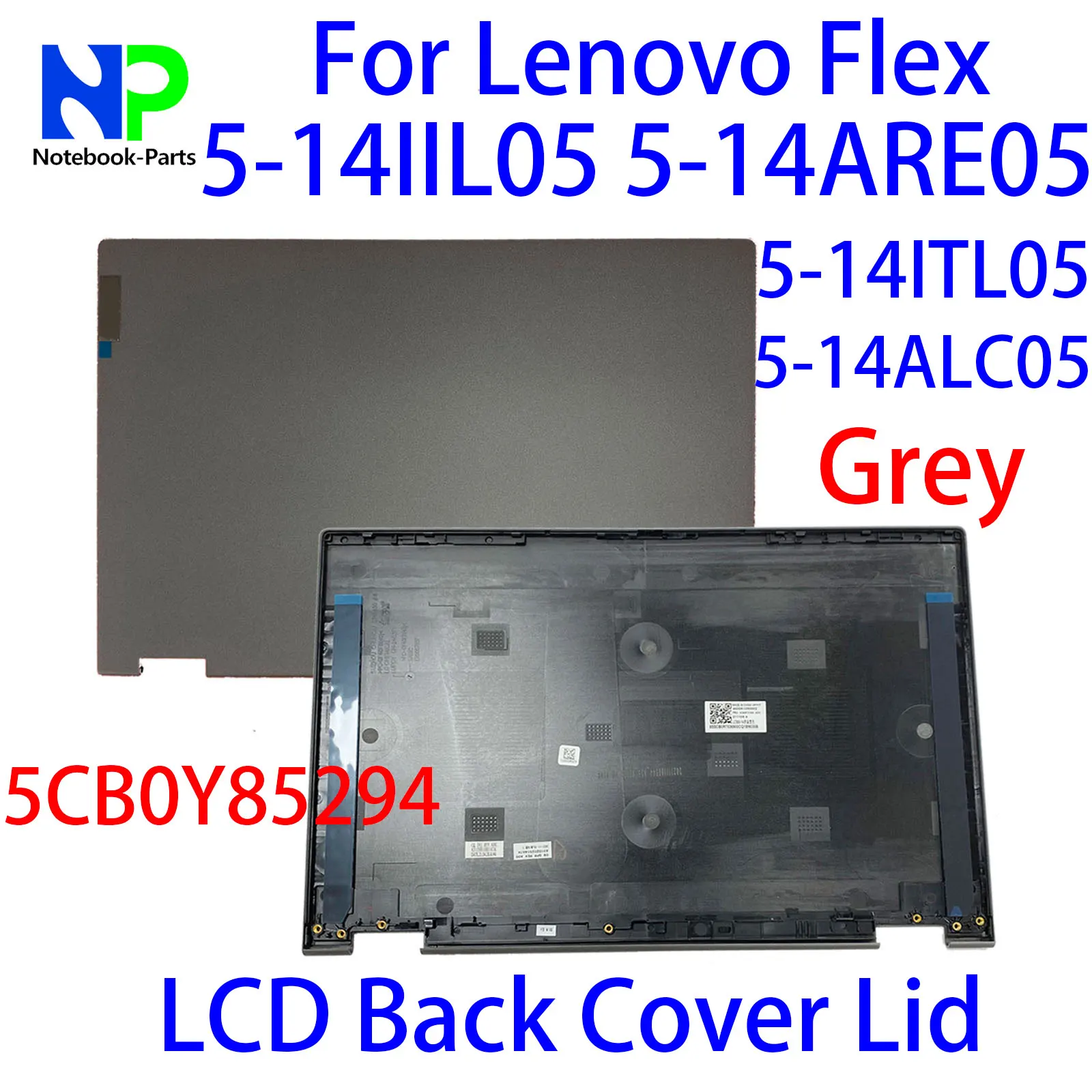 Original New Rear Case For Lenovo Flex 5-14IIL05 5-14ARE05 5-14ITL05 5-14ALC05 14