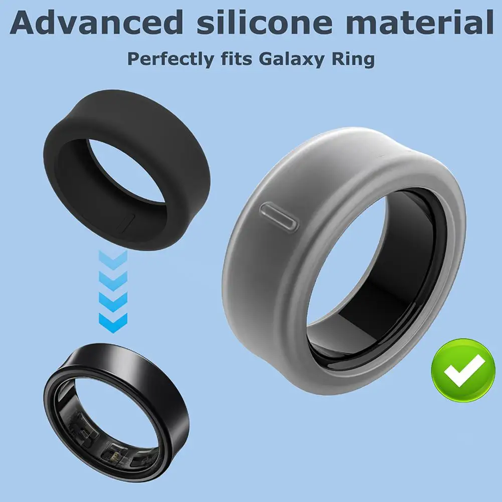 For  Samsung Galaxy Protective Case 360-degree Protection for Ring Slip-resistant Support Wireless Charging Accessorie
