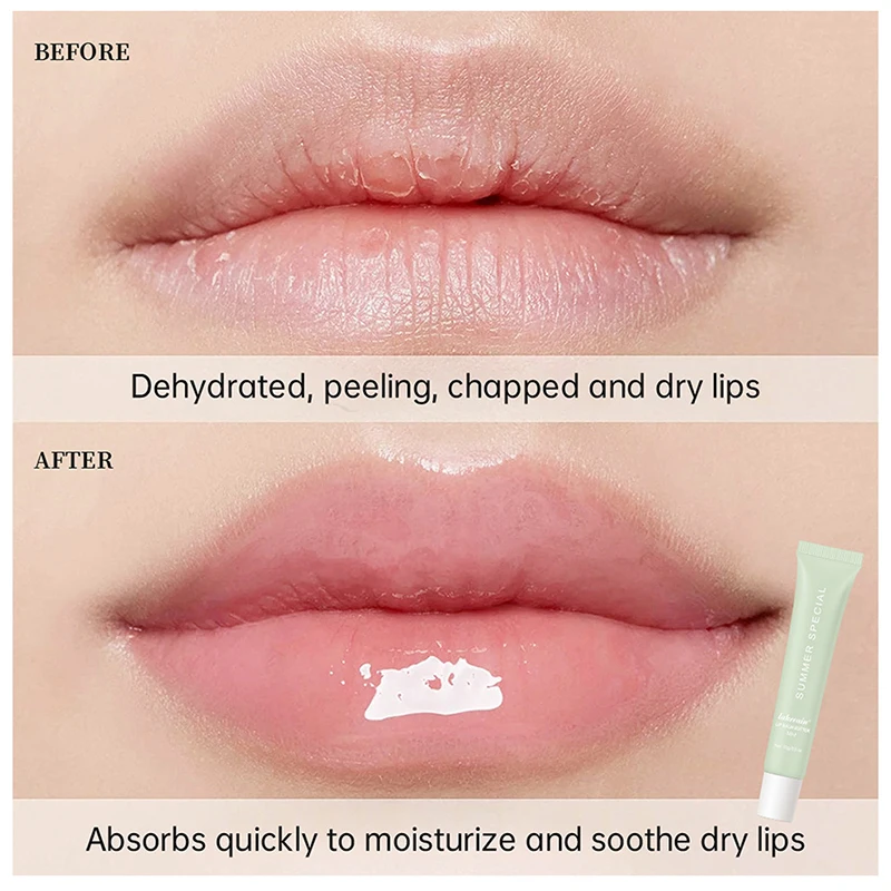 4Colors Lip Balm Deep Moisturizing Lip Glaze Smoothing Lip Lines Long-Lasting Nourishment Daily Lip Care Makeup Lip Balm