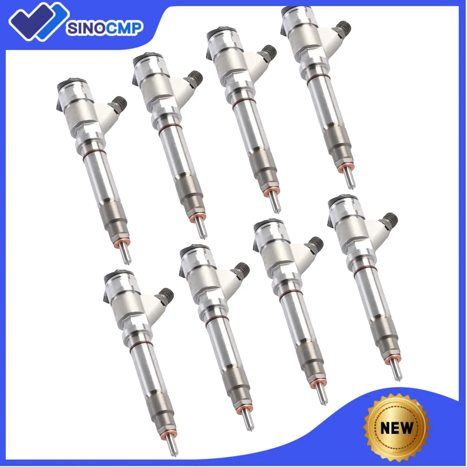 

8 шт. новые форсунки дизельного топлива 0445120082 для LMM 2007.5-2010 DURAMAX 6,6L аксессуары для экскаваторов