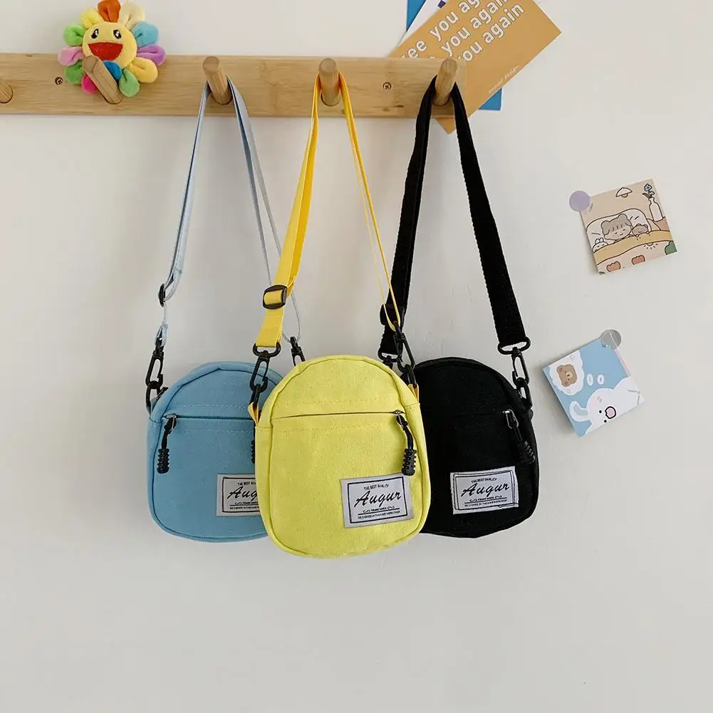 Modische Damen-Canvas-Taschen Patchwork Mini-Geldbörse Handy-Schultertasche Vintage Damen Mehrlagige Kleine Handtasche