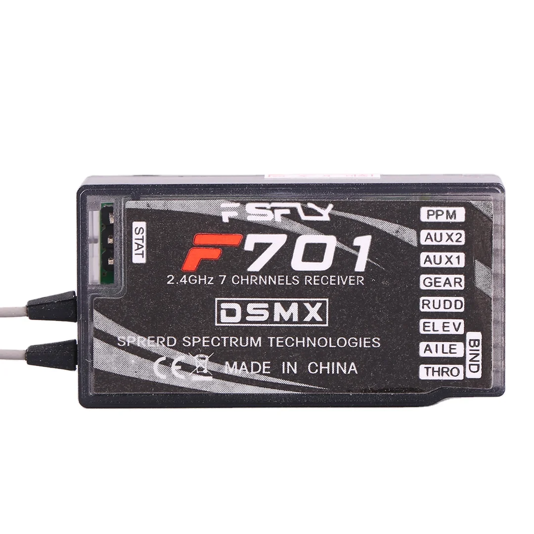 PPM 2.4GHz 7CH DSM  DSM2 Spread F701 Receiver for JR Spektrum RC Remote Control System