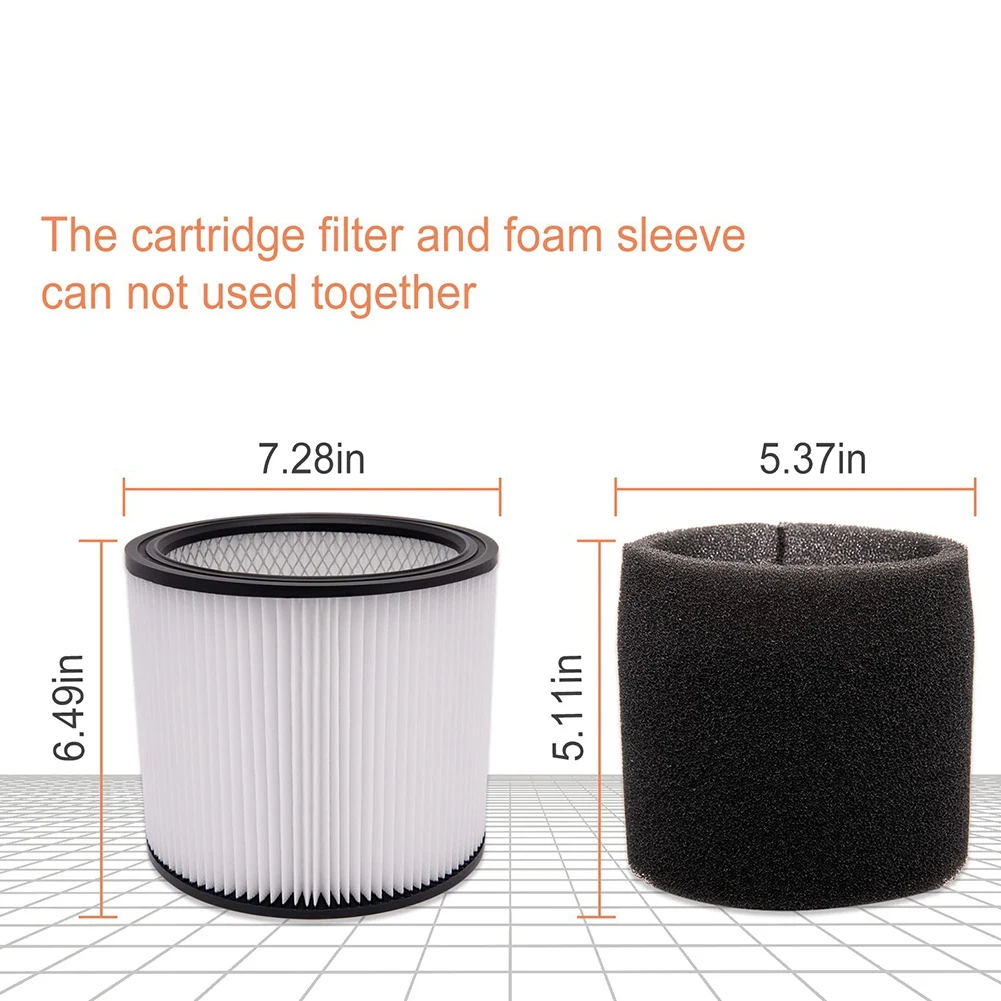 Replacement Filter for Shop-Vac 90350 90304 90333 Replacement Fits Most Wet Dry Vacuum Cleaners 5 Gallon and Above