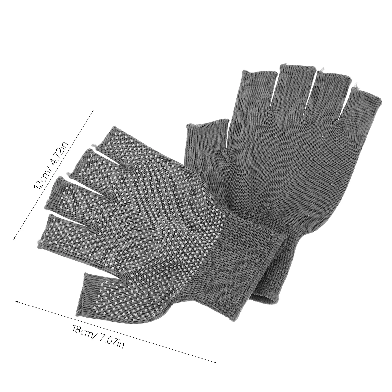 5 قطعة قفازات العمل أصابع شتاء دافئ عدم الانزلاق قبضة للرجال النساء شاشة تعمل باللمس الدراجات القيادة إصلاح قفازات متماسكة خفيفة الوزن #6