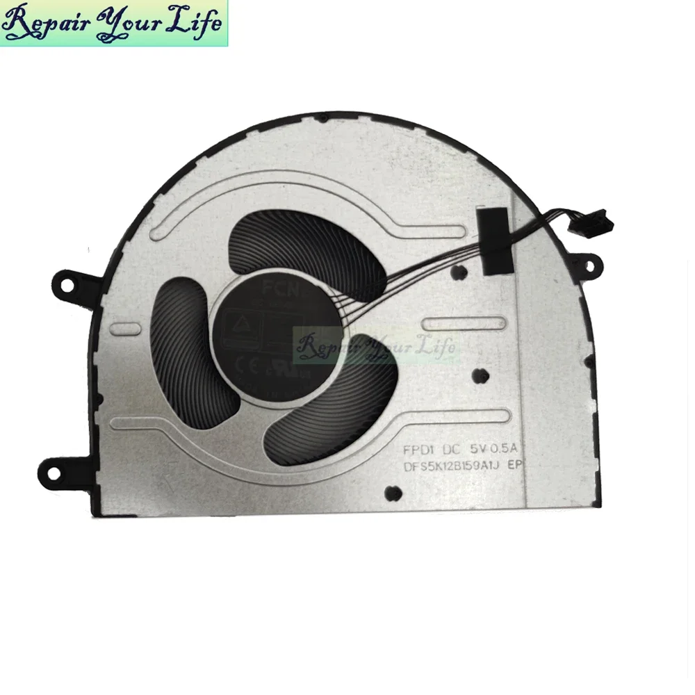 Laptop Cooling Fan for Lenovo Flex 7 14IAU7 82VC, IdeaPad Flex 5 14IRU8 82Y0 5F10S14033 Notebook PC CPU Cooler Radiator FPD1
