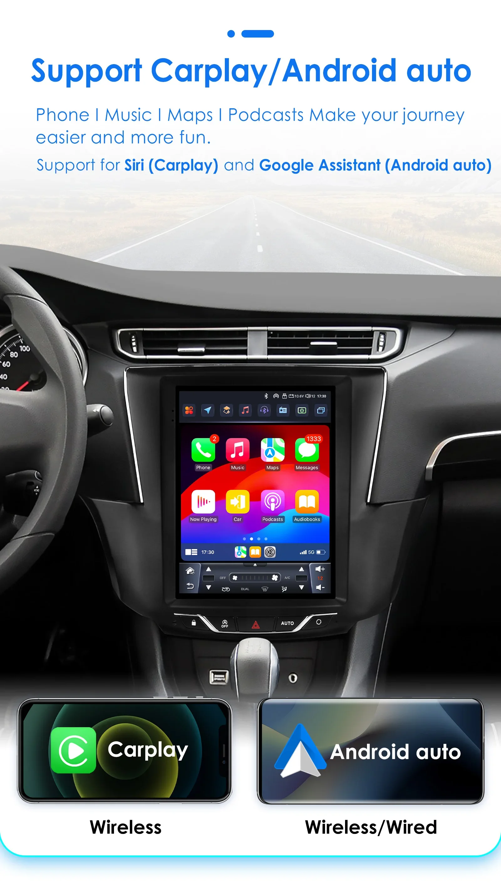 9.7 "7862 Android 13 Auto Radio samochodowe dla Peugeot 408 2014 2015 2016-2020 odtwarzacz multimedialny 4G Carplay 2din GPS navi Stereo Audio