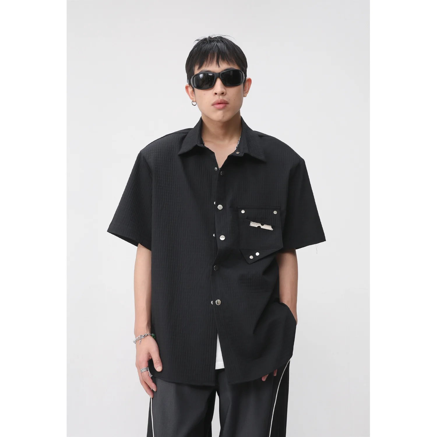 

Men hip-hop casual fashion men's High Street Retro Street clothing