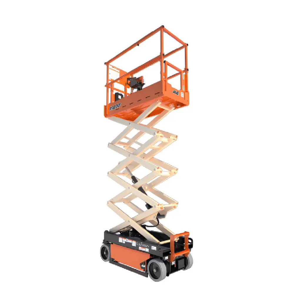 Manual Lift Table  420kg Electric Lifting Ladder Scaffolding 2-10 M for Construction Decoration Maintenance Remote Control