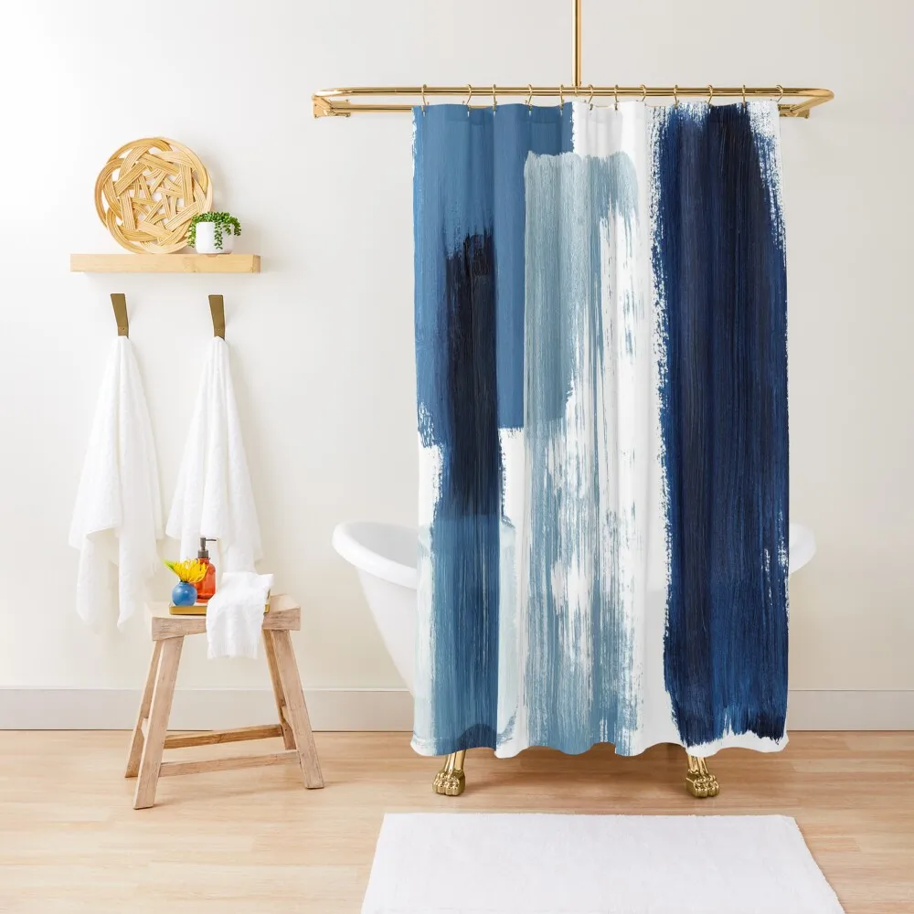 

blue Shower Curtain Bathroom And Shower Products Bathroom Box Curtain